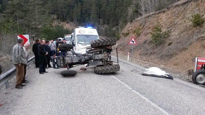 Tosya’da Traktör Kazası: 1 Ölü, 1 Yaralı