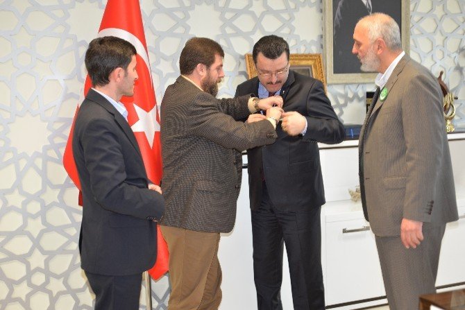 Yeşilay Başkanı Boz’dan Başkan Genç’e Ziyaret