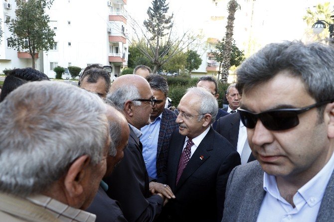 Kılıçdaroğlu’ndan Şehit Evine Taziye Ziyareti