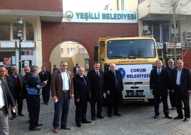Çorum Belediyesi’nin Yardım Tırları Mardin’e Ulaştı