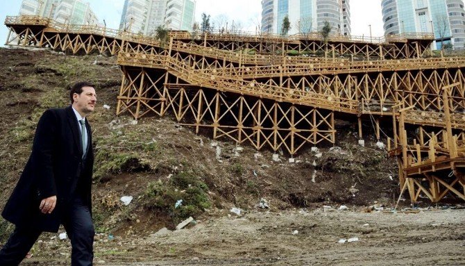 ’Ahşap Yürüyüş Yolu’ İlgi Çekiyor