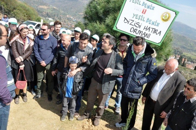 Yeşil Deniz Dizisi Oyuncularından Hatıra Ormanı