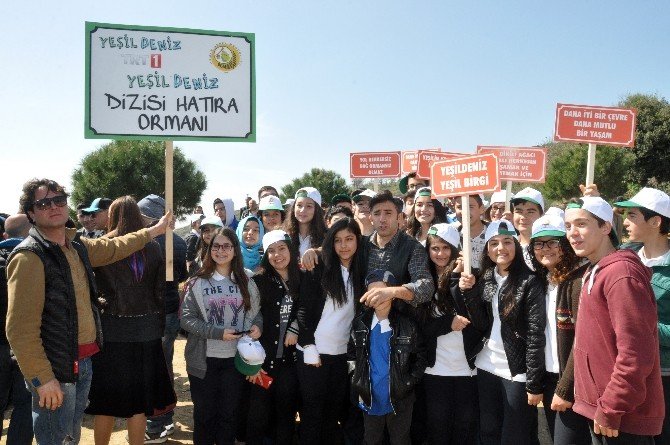 Yeşil Deniz Dizisi Oyuncularından Hatıra Ormanı