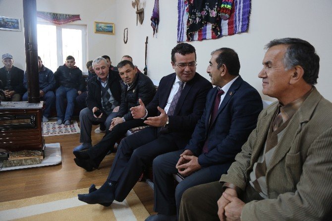 Taşçı’yı Köy Konağında Ağırladılar