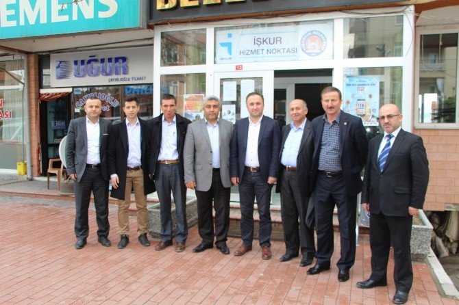 Coşkun Esen’den Başkan Çalışkan’a Veda Ziyareti