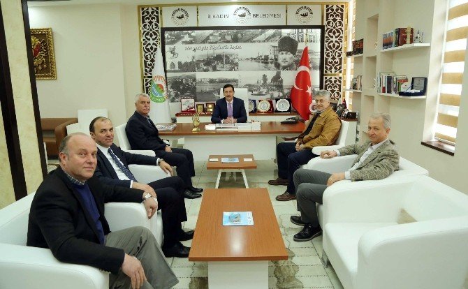 Samsunspor’dan Başkan Tok’a Teşekkür Ziyareti