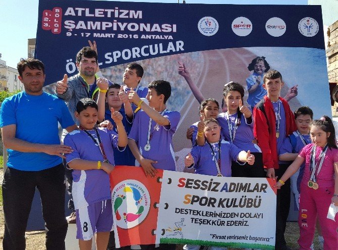 Sessiz Adımlar Spor Kulübü Madalyaları Süpürdü