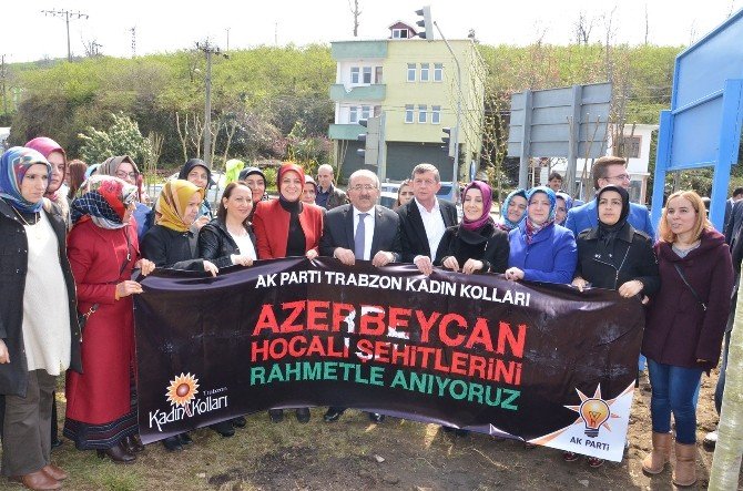 Trabzon’da Hocalı Katliamı Ve Şehitler Anısına Hatıra Ormanı Oluşturuldu