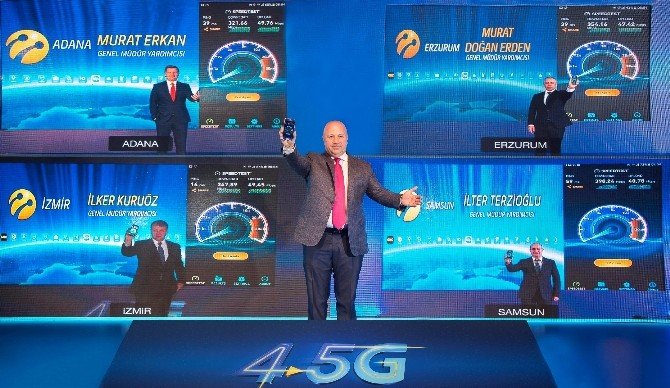 Terzioğlu: “Turkcell 4.5g Şebekesi, 81 İlde Hazır”