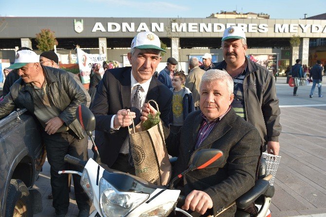 Orman İşletmesinden Vatandaşlara Fidan
