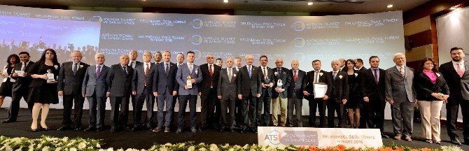 Antalya Ticaret Ve Sanayi Odası’nın (Atso) Geleneksel Ödülleri Verildi
