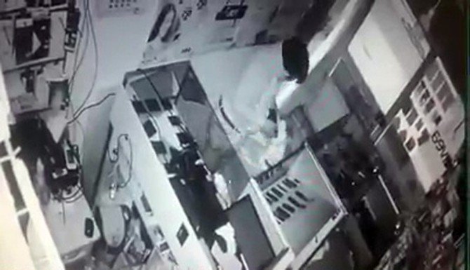 Hırsızın Rahatlığı Şaşkına Çevirdi
