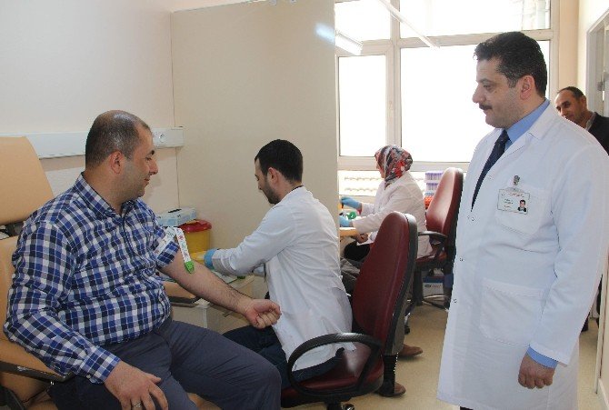 Çorum Eğitim Ve Araştırma Hastanesi’ne Yeni Kan Alma Birimi