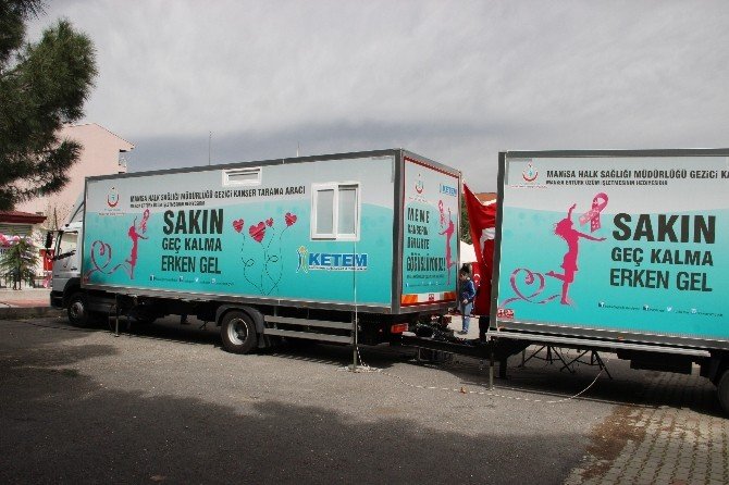 Gezici Kanser Tarama Aracı Hizmete Girdi