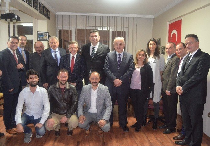 Ktü Rektörü Baykal’ın Mühendislik Odaları’na Ziyaretleri Sürüyor