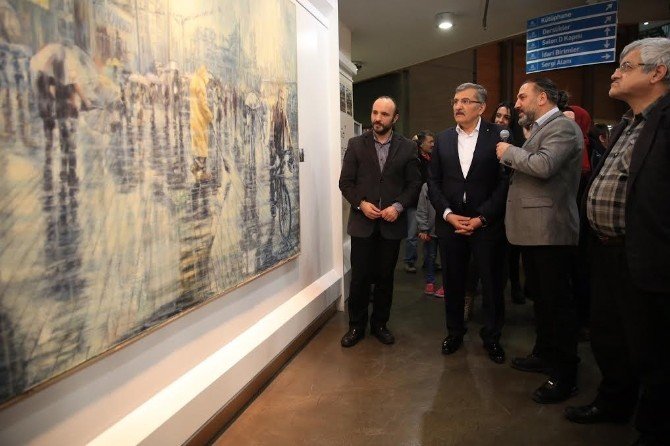 Mültecilerin Dramı Sergiye Yansıdı