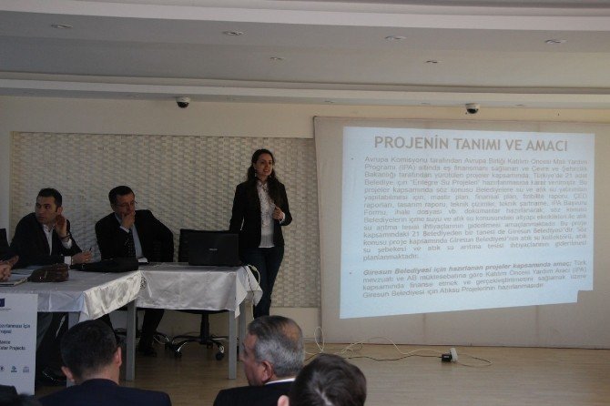 Giresun’da Ab Destekli Atık Su Arıtma Projesi Halka Tanıtıldı