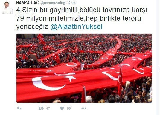 Hamza Dağ’dan Chp’nin Suç Duyurusuna “Yavuz Hırsız” Tepkisi