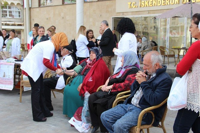 Tansiyon Ölçtürene Hediye Battaniye