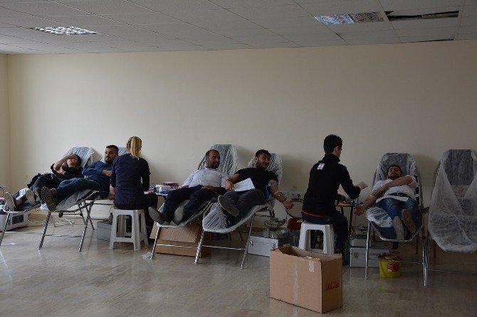 Korkuteli Myo’dan 118 Ünite Kan Bağışı