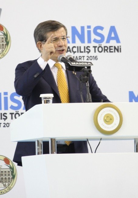 Başbakan Davutoğlu’ndan Chp’ye Sert Eleştiri