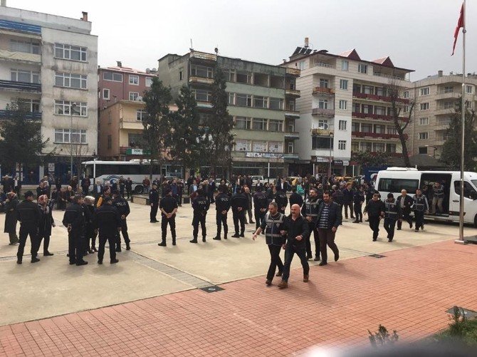 Giresun’da Fetö/pdy Operasyonu’nda Gözaltına Alınan 7 Kişi Adliyeye Sevk Edildi