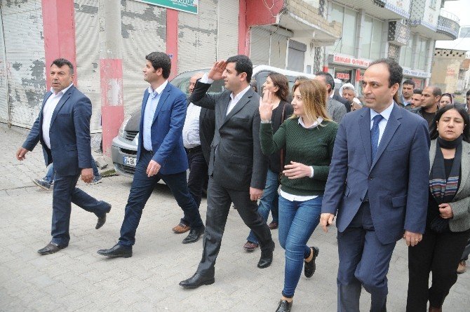 Hdp Eş Genel Başkanı Selahattin Demirtaş Cizre’de