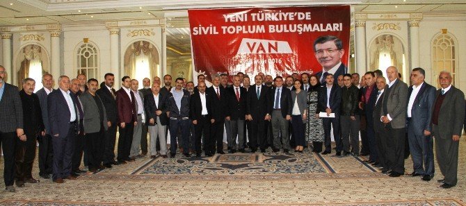 Ak Parti, Van’da Stk’larla Bir Araya Geldi