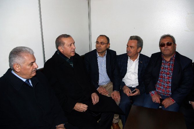 Cumhurbaşkanı Recep Tayyip Erdoğan, Taksicilerin Açtığı Pankarta Kayıtsız Kalmadı