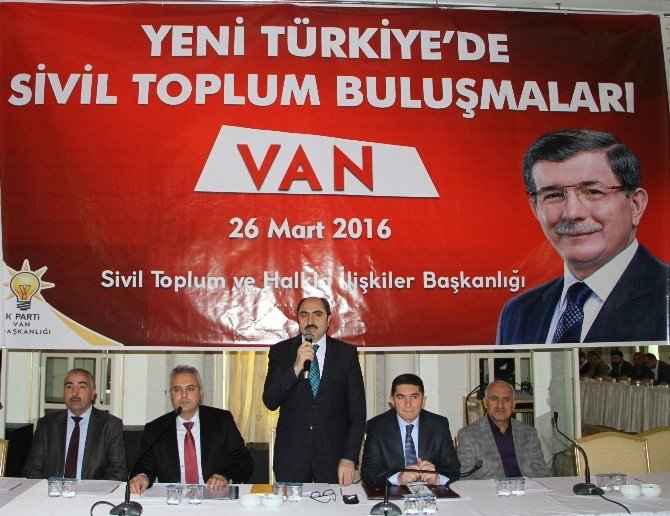 Ak Parti, Van’da Stk’larla Bir Araya Geldi