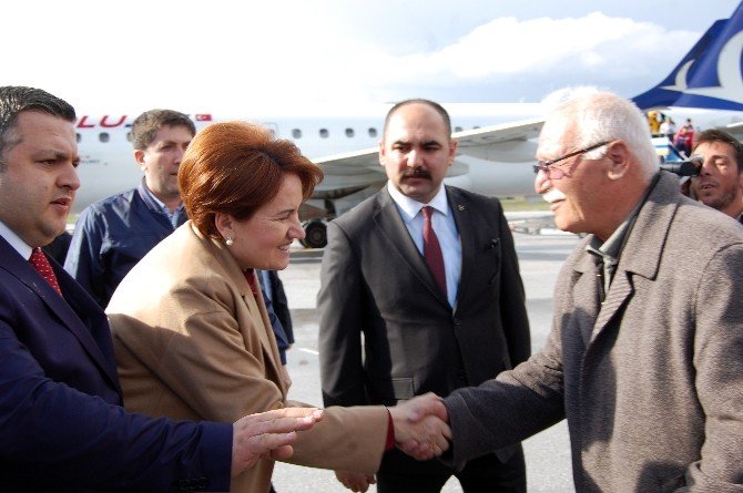 Meral Akşener’e Tokat’ta Coşkulu Karşılama