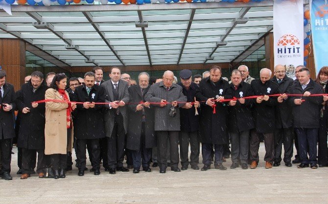 Hitit Üniversitesi Meslek Yüksek Okulları 1 Ve 2 Etap Hizmet Binaları Açıldı