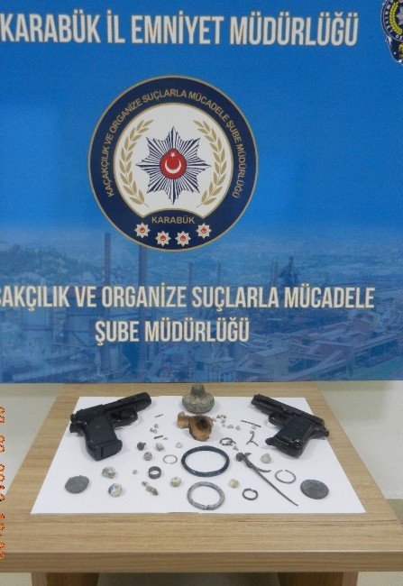 Karabük’te Tarihi Eser Operasyonu