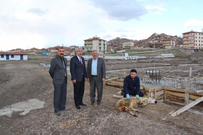 Sungurlu Kapalı Pazar Yerinin Temeli Atıldı