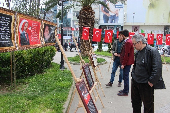 Alperenlerden ‘Muhsin Yazıcıoğlu’ Sergisi