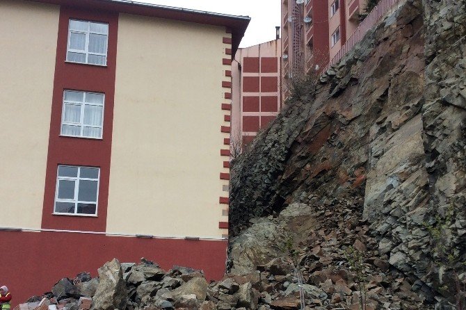 Gümüşhane’de Heyelan
