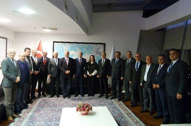 Ak Parti Ekonomi İşleri Başkanlığı’ndan Aso’ya Ziyaret