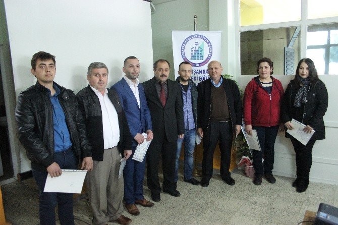 Mesleki Eğitim Merkezi’nde Belge Töreni