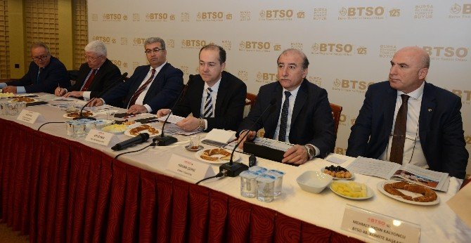 Btso Sektörel Konseyler Gündem Belirlemeye Devam Ediyor