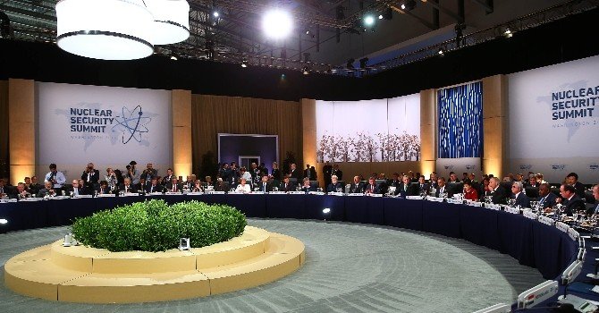 Cumhurbaşkanı Erdoğan, Nükleer Güvenlik Zirvesi Çalışma Yemeğine Katıldı