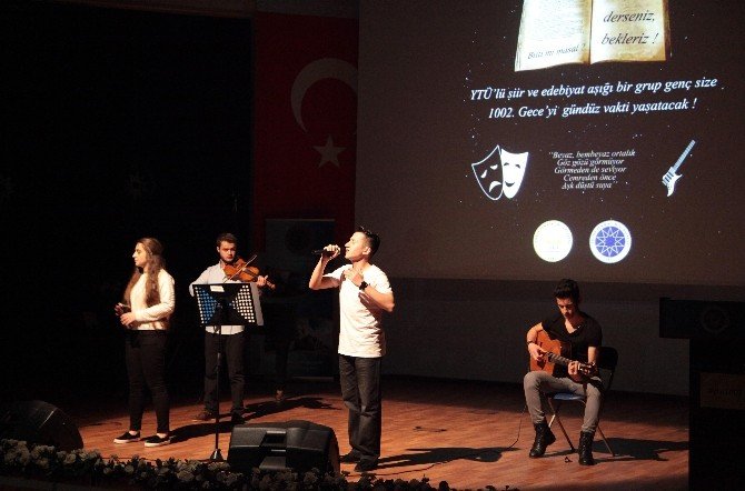 Yıldız Teknik Üniversitesi’nde 1002’nci Gece Şiir Dinletisi