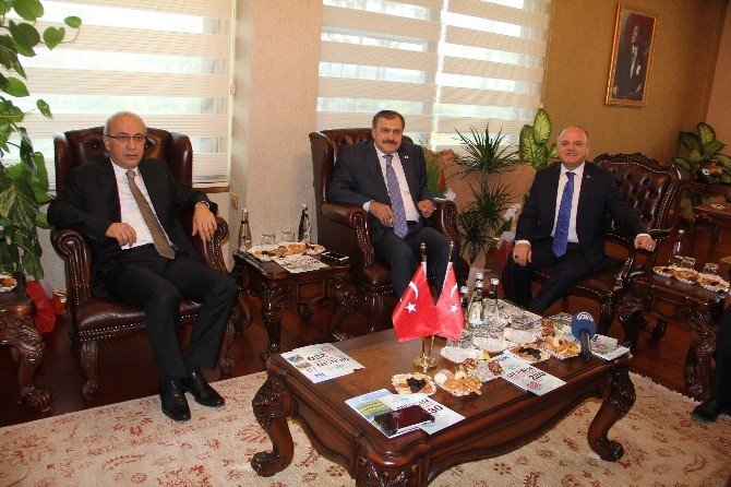 Başbakan Yardımcısı Elvan Ve Orman Bakanı Eroğlu Mersin’de