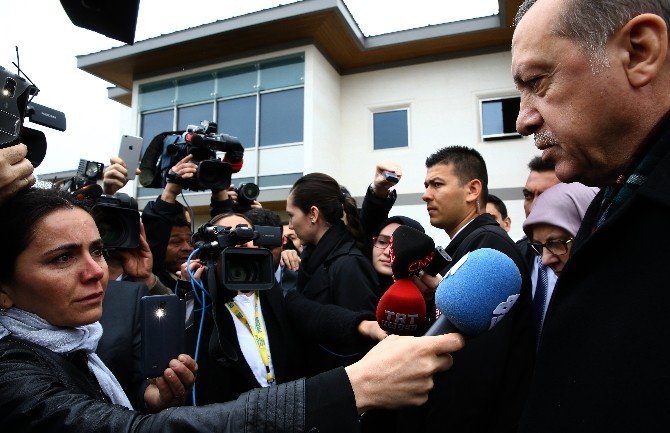 Cumhurbaşkanı Erdoğan Azeri Televizyonuna Konuştu