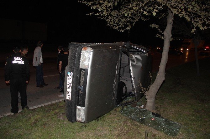 Samsun’da Trafik Kazası: 3 Yaralı