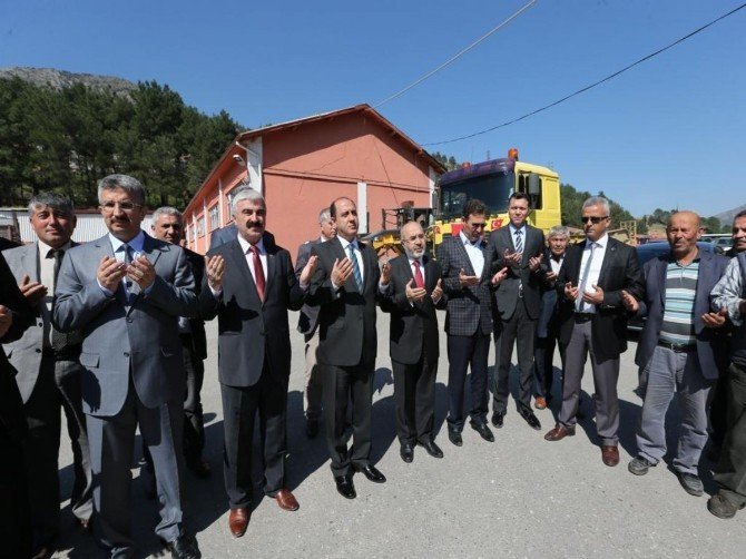 Amasya İl Özel İdaresi’nde İş Sezonu Dualarla Açıldı