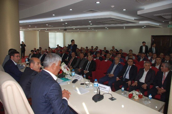 Bakan Yılmaz, Adıyaman’da İş Adamı, Sanayici Ve Stk’larla İstişare Toplantısı Yaptı