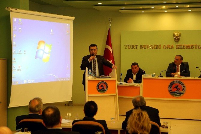 Başkan Taşçı Mecliste Konuştu