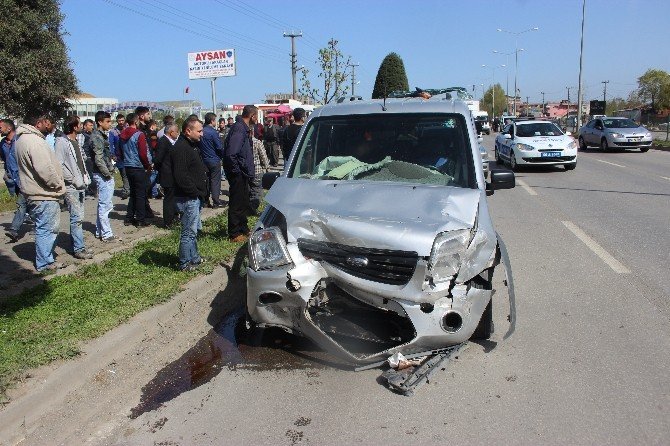 Çarşamba’da Trafik Kazası: 5 Yaralı