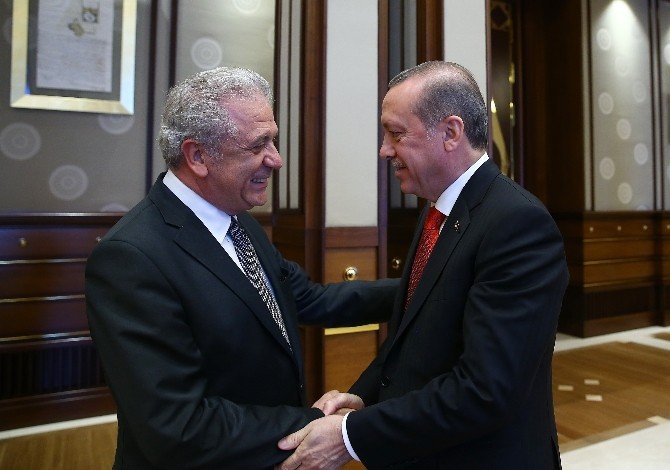 Cumhurbaşkanı Erdoğan, Ab Komiseri Avramopulos’u Kabul Etti