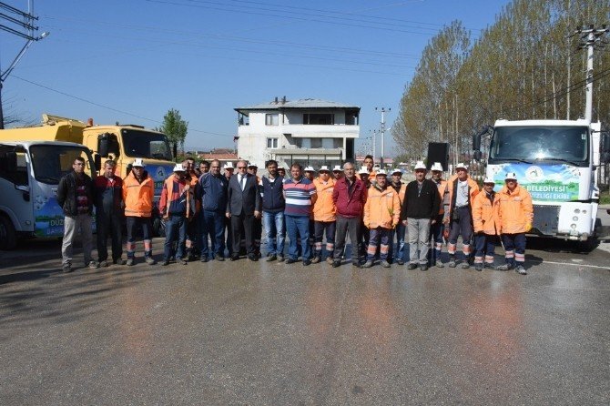 Düzce Belediyesi Bahar Temizlik Kampanyası Başladı